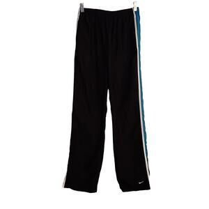 Nike Track Pants, Black/Blue, Small
